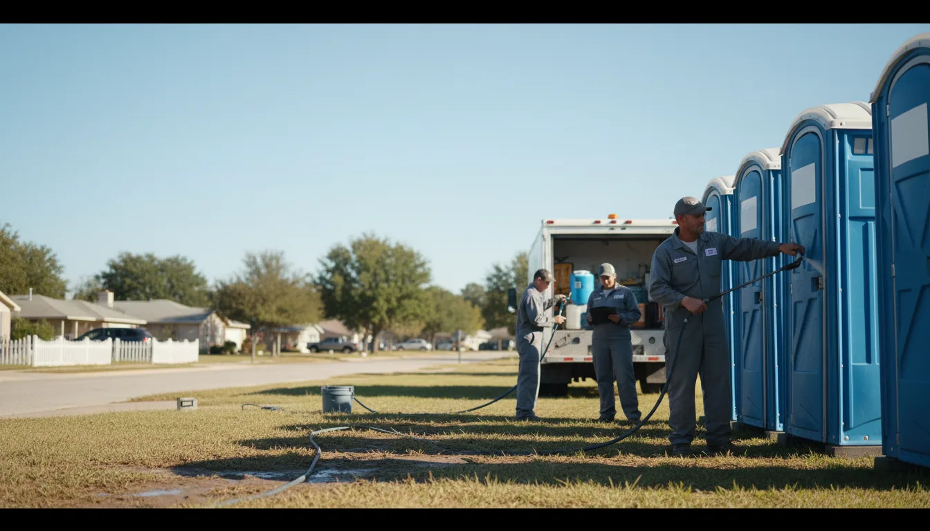 Long-Term Portable Toilet Rental in Montegut, LA near me